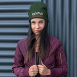 Gym Junkies Embroidered Beanie