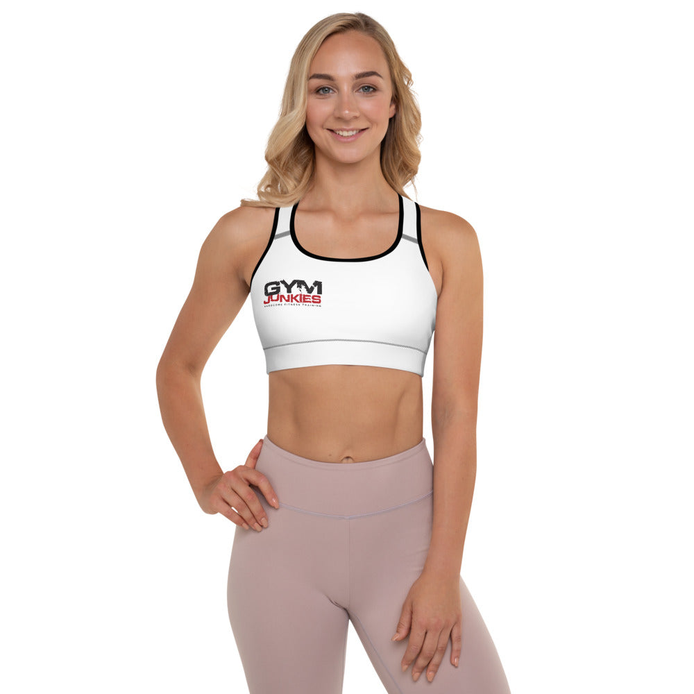 Gym Junkies Padded Sports Bra