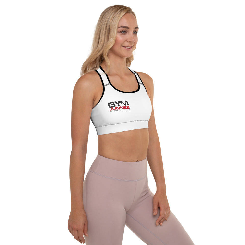 Gym Junkies Padded Sports Bra