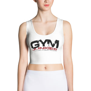 GymJunkies Sublimation Cut & Sew Crop Top - gymjunkies