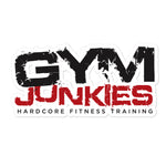 Gym Junkies Bubble-free stickers