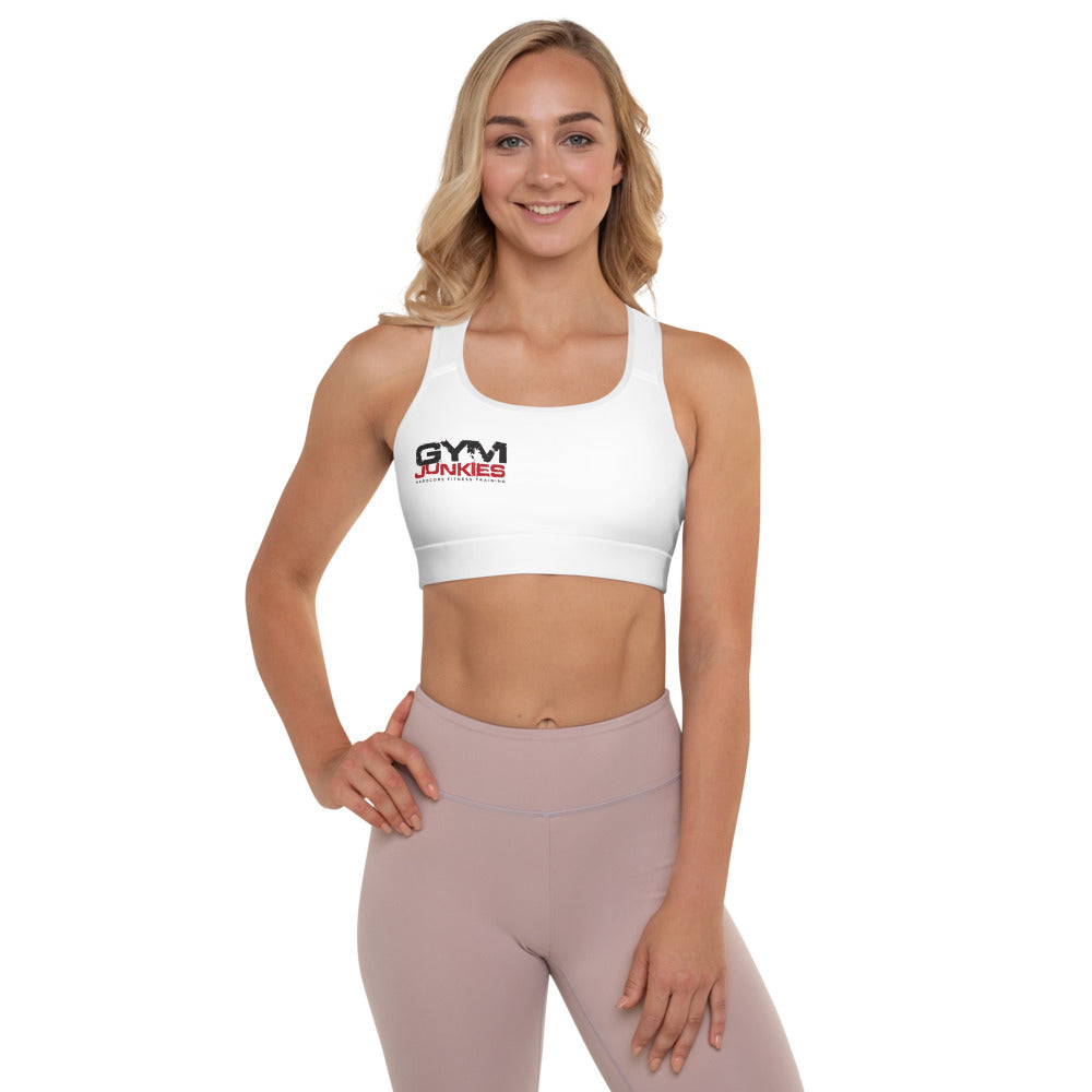 Gym Junkies Padded Sports Bra